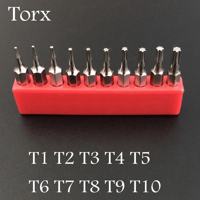 ũ̹ Ʈ Ʈ,   ȭ  , Torx T1, 2, 3, 4, 5, 6, 7, 8, 9/10, S2 H4  28mm, 10PCs
